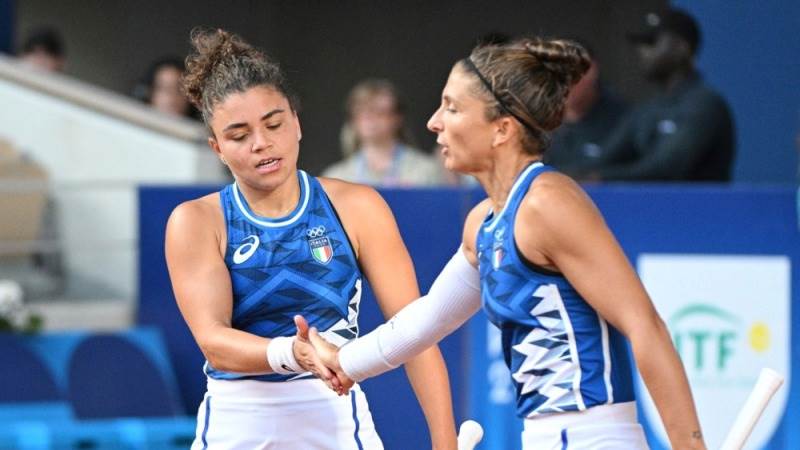 Italian Errani and Paolini win women’s doubles gold at Olympics