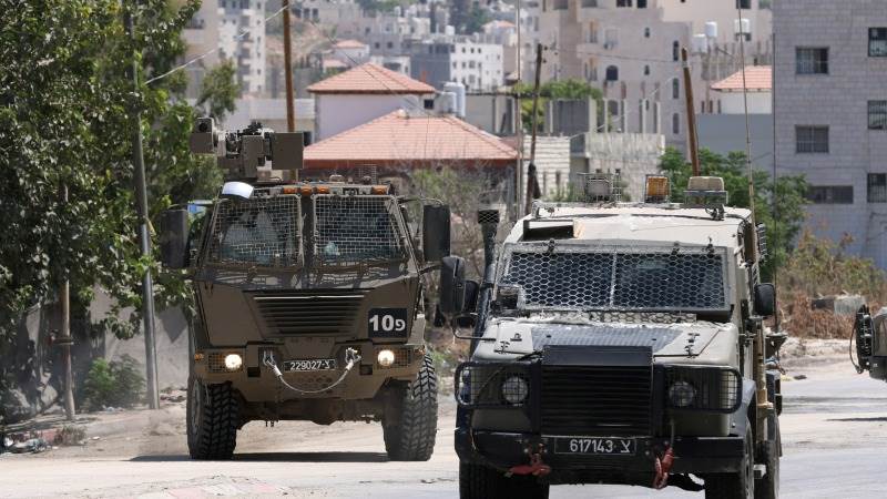 Israeli army reportedly sent troops to area near West Bank