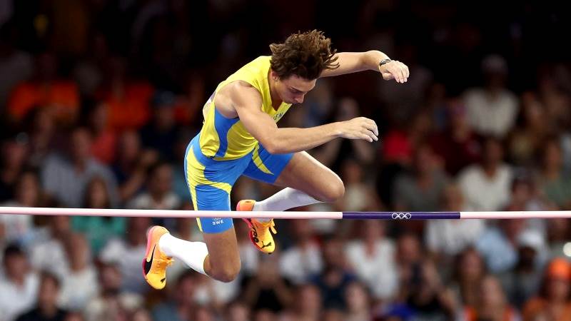 Olympics see Duplantis set world record in pole vault