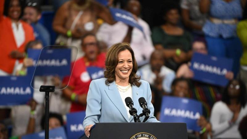 Harris formally clinches Democratic nomination