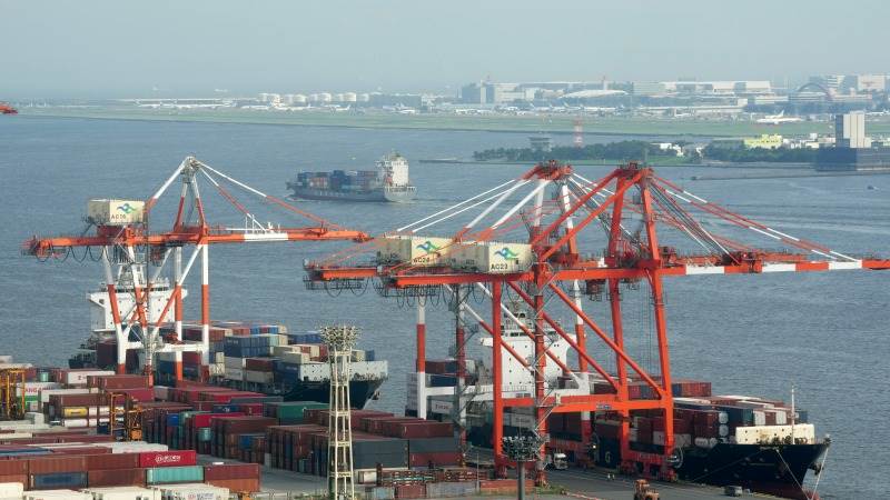 Japan’s BOP trade surplus at ¥556.3B in June