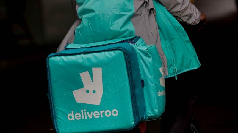 Deliveroo jumps 10% after posting £1.0B H1 revenues