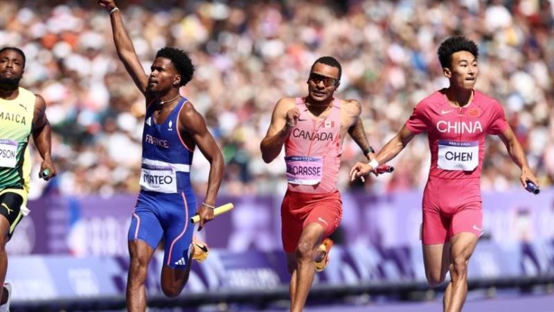 Canada takes men’s 4x100m relay Olympic gold medal