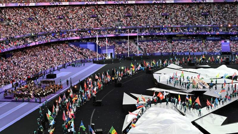 Paris Olympics closing ceremony begins