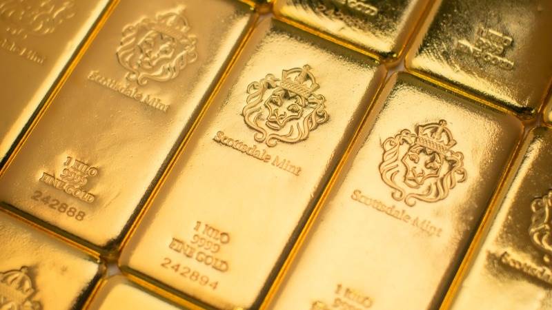 Gold up by 1.6% on Middle East concerns