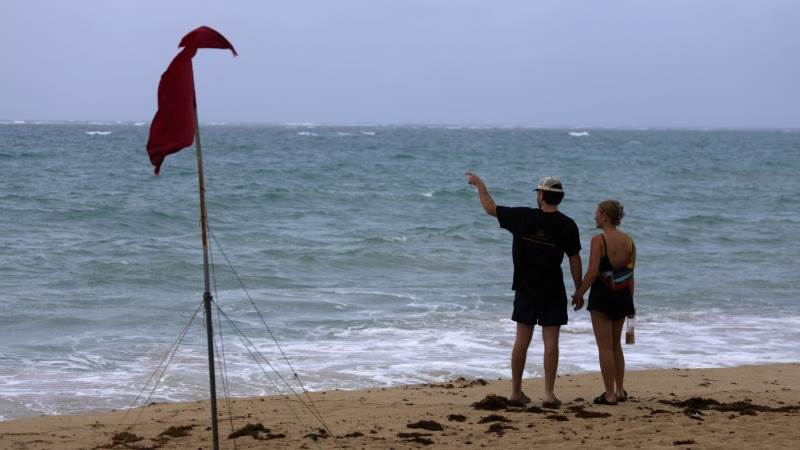 Tropical storm Ernesto becomes hurricane