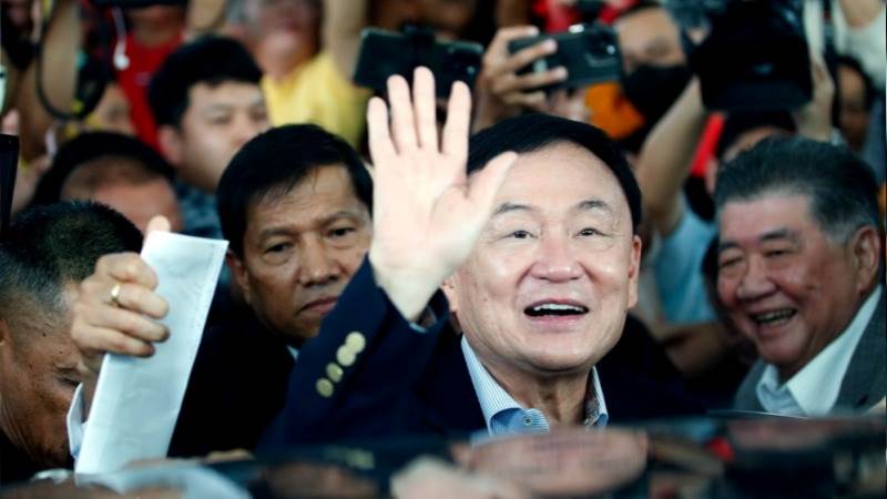 Ex-Thai PM Shinawatra, father of new PM, receives royal pardon