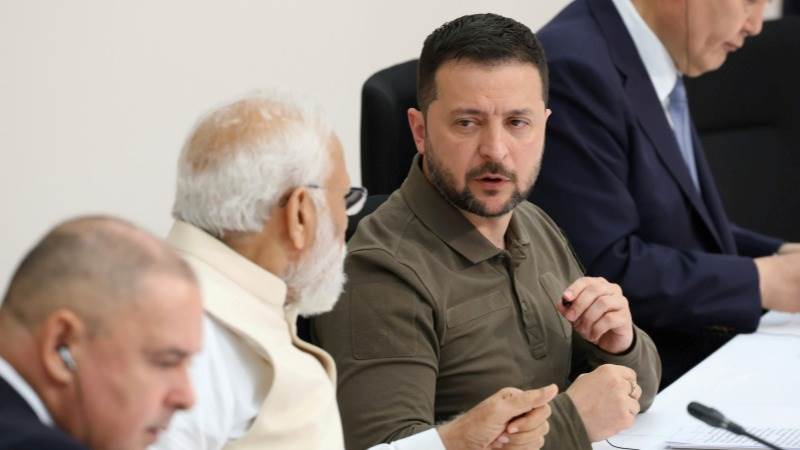 Zelensky hails Modi’s ‘historic’ visit to Ukraine