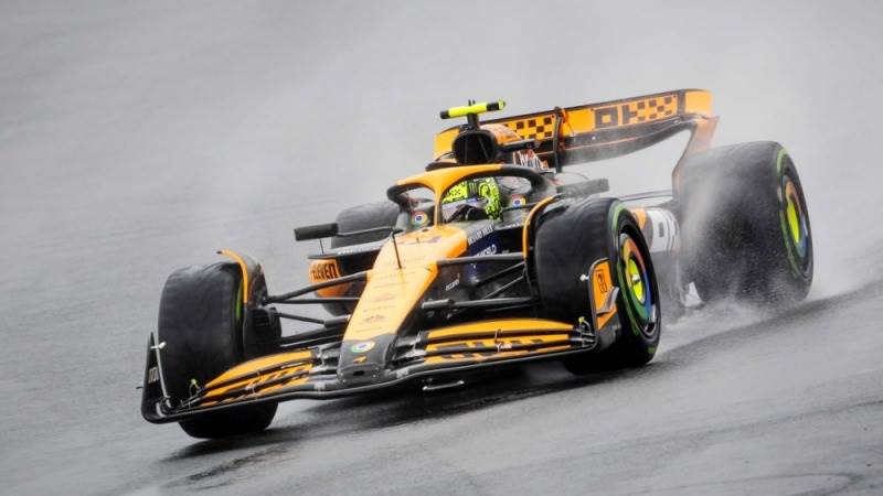 Lando Norris takes pole for Dutch GP