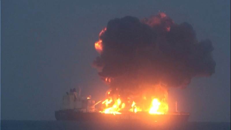 US ‘gravely concerned’ by Houthi attack on tanker