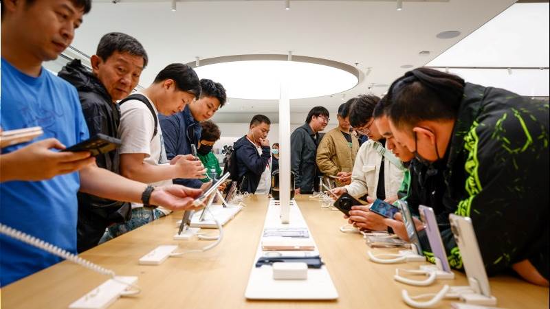 China: Phone shipments rise 30.5% in July