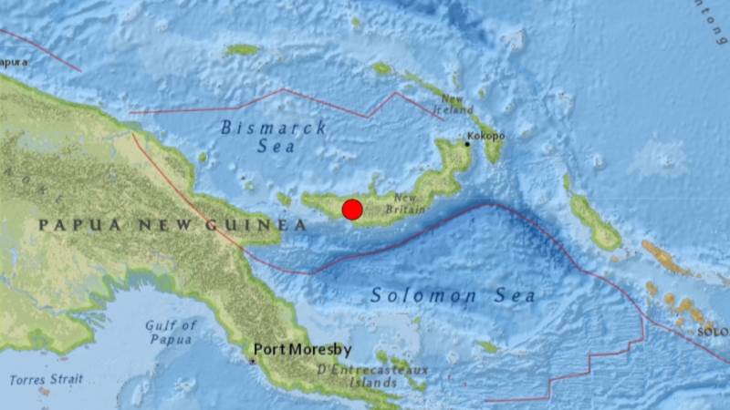 5.3-magnitude earthquake shakes Papua New Guinea - Breaking The News