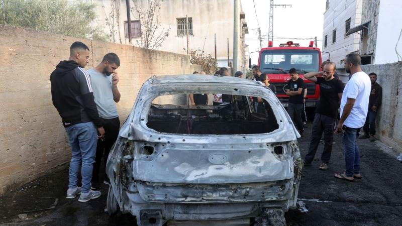 Hamas claims dual car bombing attacks in West Bank