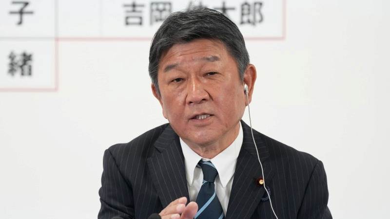 Motegi starts bid to replace Kishida as party leader