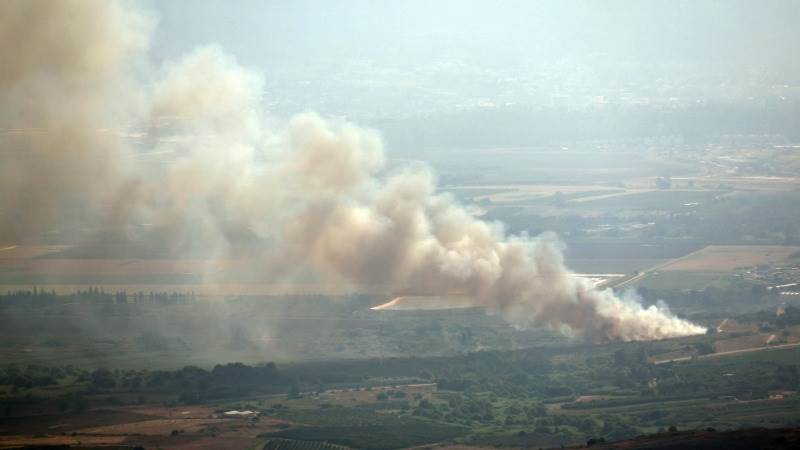 Israeli military: 1,307 projectiles fired from Lebanon in August