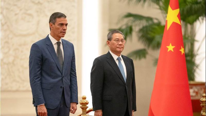 Spain’s Sanchez calls for closer cooperation with China