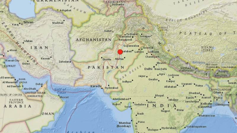 5.7-magnitude quake hits Pakistan