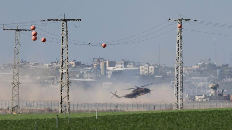 Two Israeli soldiers killed in helicopter crash in Gaza