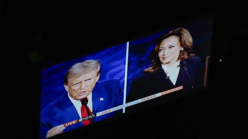 57.7 million viewers watched Trump-Harris debate