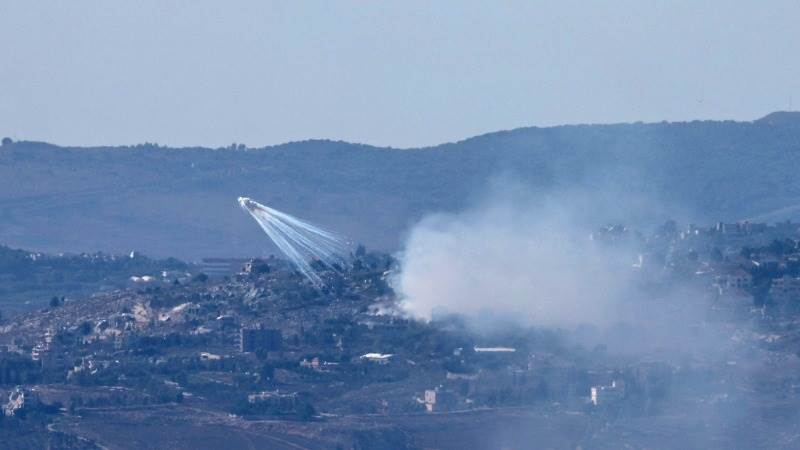 Israel says 40 rockets fired from Lebanon