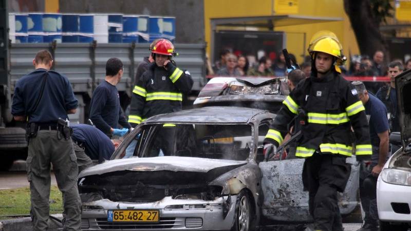 Four killed in car explosion in Israel