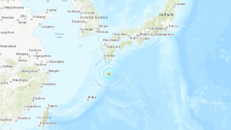 5.7-magnitude earthquake hits Japan’s Ryukyu Islands