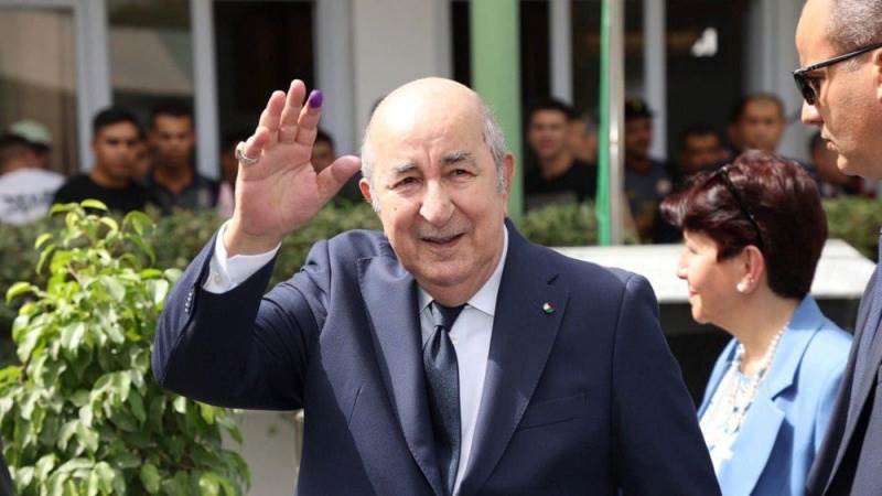 Algeria re-elects President Tebboune