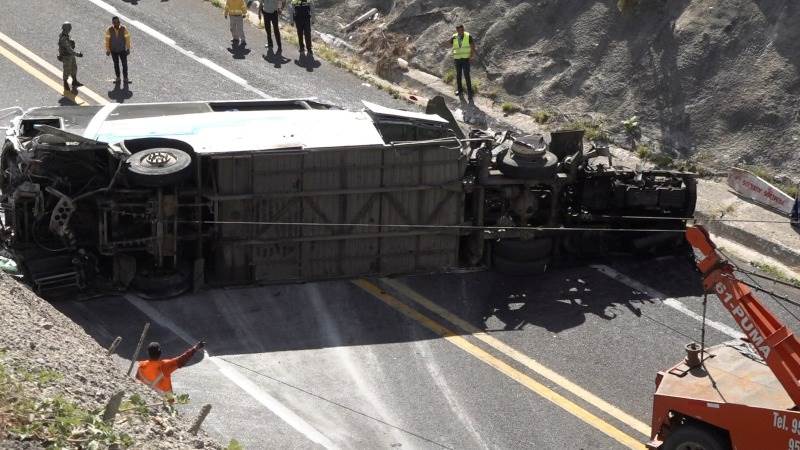 Ten dead, 41 injured after bus crashes in Iran