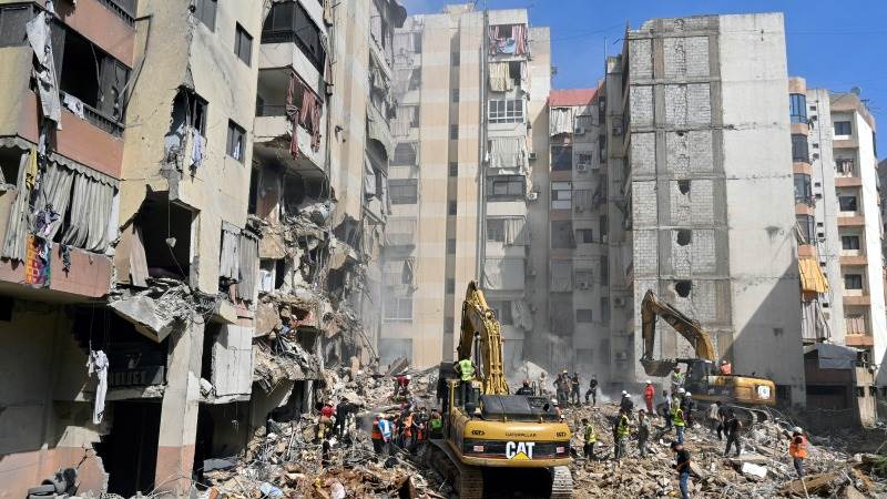 Israel strikes building in Beirut suburb