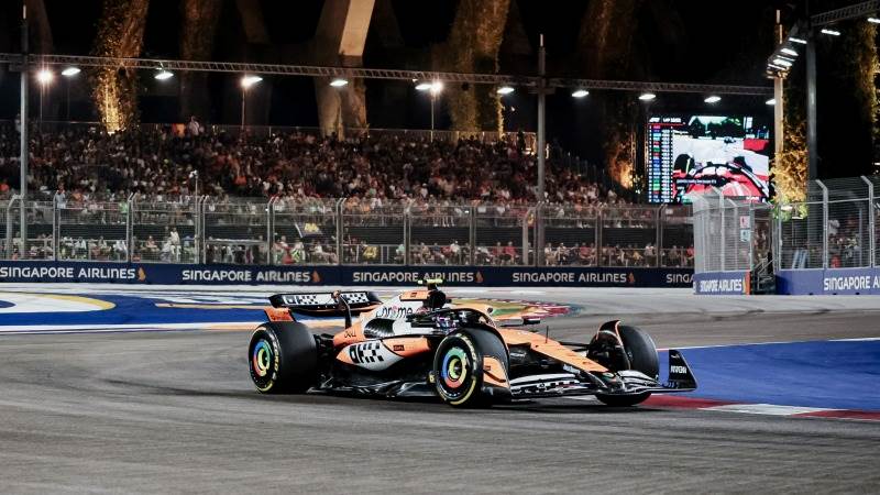 Lando Norris wins Singapore Grand Prix