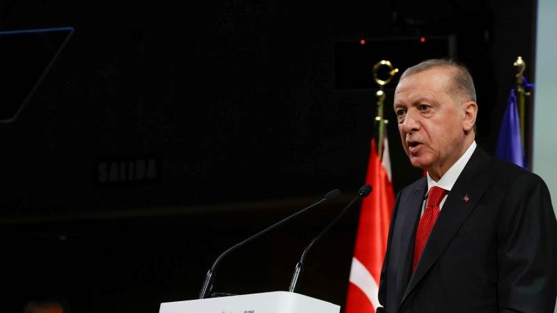 Erdogan accuses Israel of trying to spread war across region