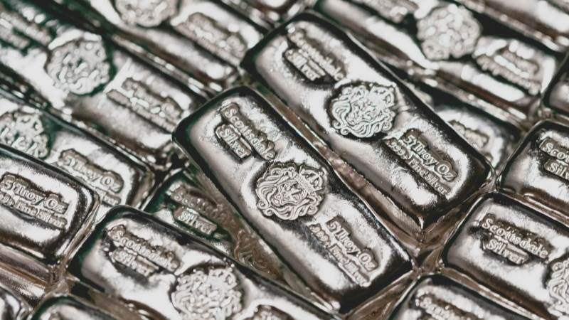 Silver surges over 4%, hits three-month high