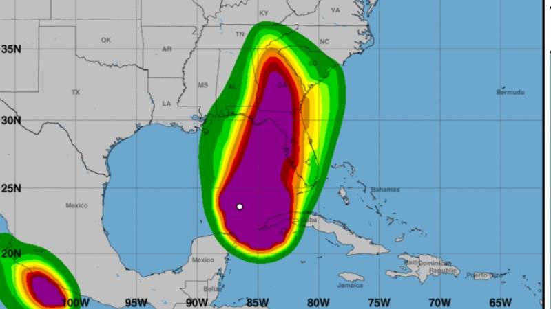 Hurricane Helene strengthens to Category 2