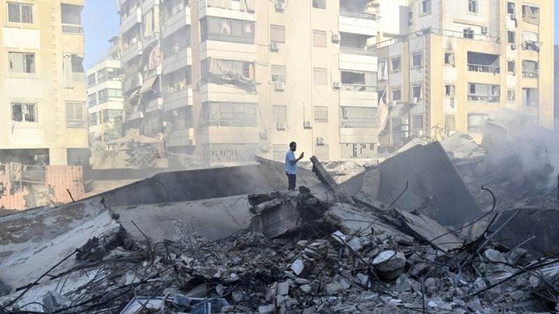 Israeli strikes hit Beirut’s southern suburbs