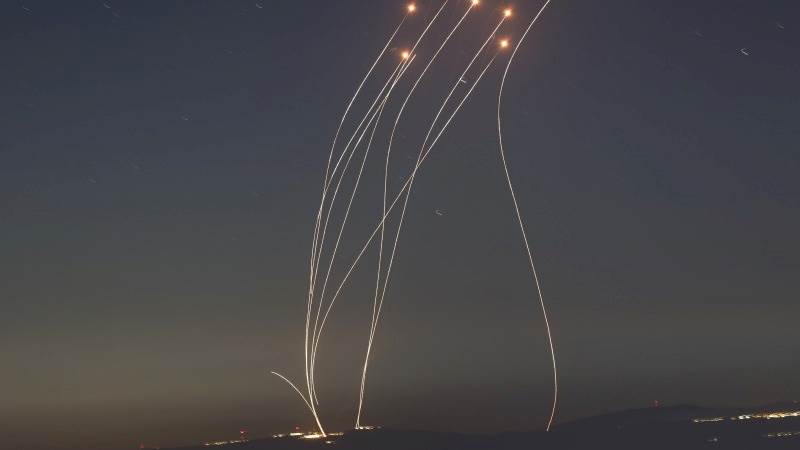 Israel intercepts rockets from Lebanon