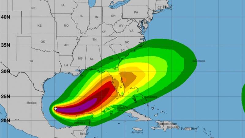 Milton grows into Category 1 hurricane