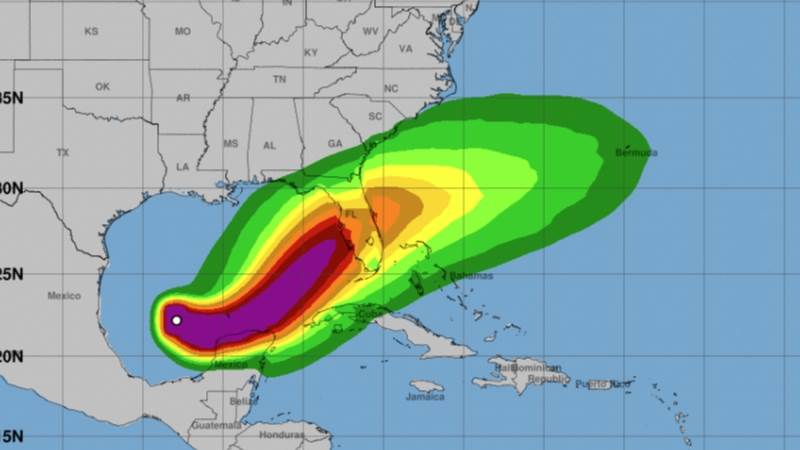 Milton ‘rapidly’ intensifies into category 4 hurricane