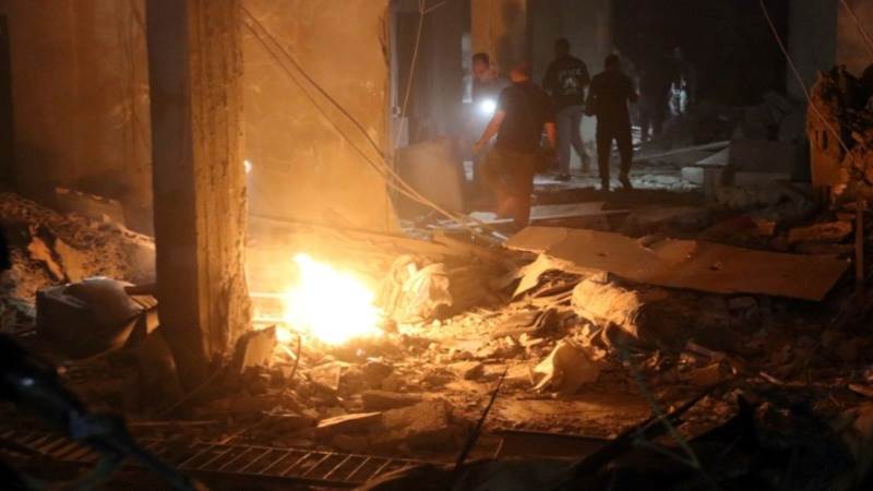 Syria: 7 dead, 11 wounded in Israeli strike on Damascus