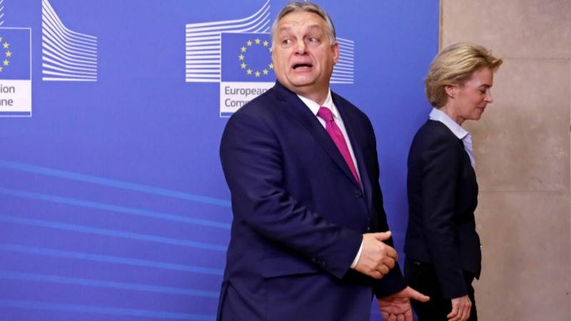 VDL, Orban clash over EU stance