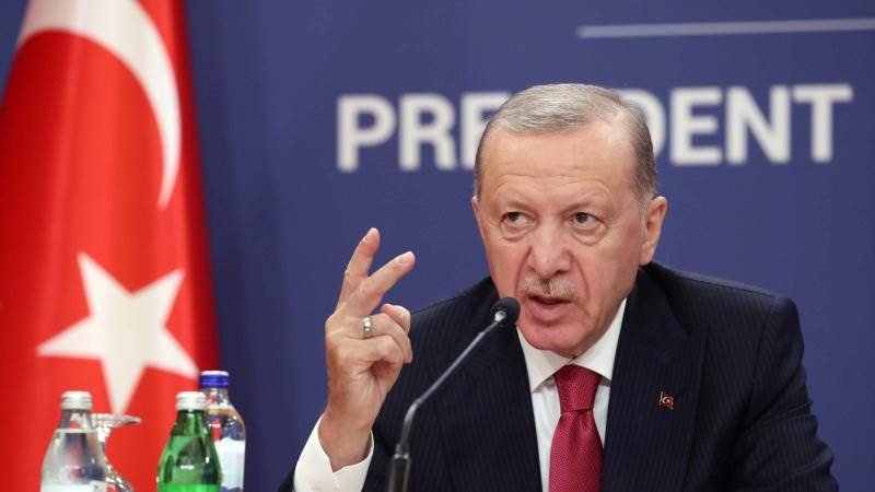 Erdogan calls for recognition of Palestinian state