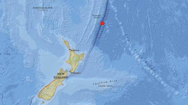 5.0-magnitude quake hits Kermadec Islands region