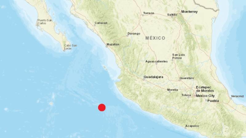 5.9-magnitude earthquake hits near Mexican coast