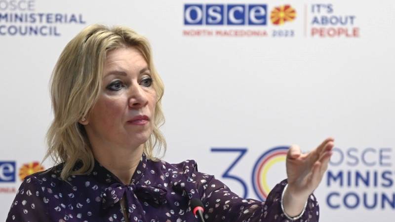 Zakharova: UK’s sanctions ‘infringe Russia’s rights’