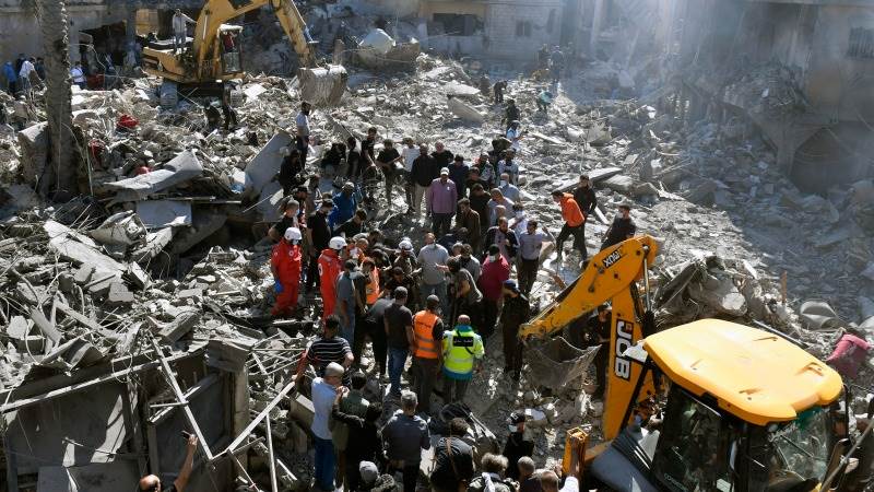 Death toll in Israeli strike near Beirut hospital rises to 18