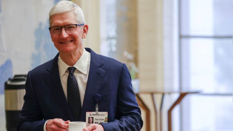 Apple CEO, China’s commerce minister discuss trade