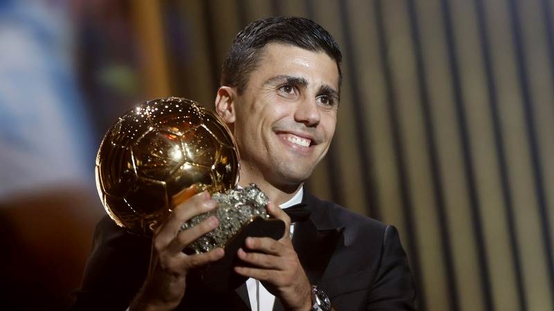 Rodri wins 2024 Ballon d’Or