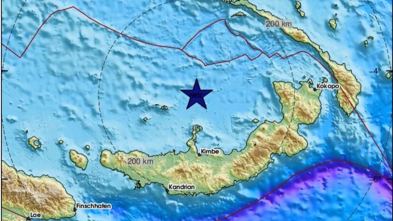 6.0-magnitude earthquake hits Papua New Guinea