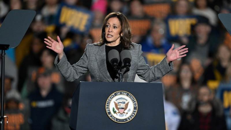 Harris dismisses Biden’s ‘garbage’ comment