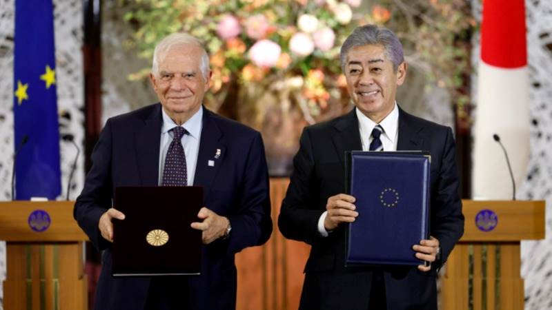 EU, Japan conclude security and defense pact