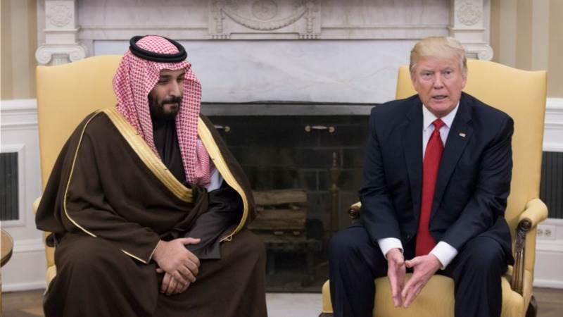 Saudi crown prince seeks stronger US ties in call with Trump